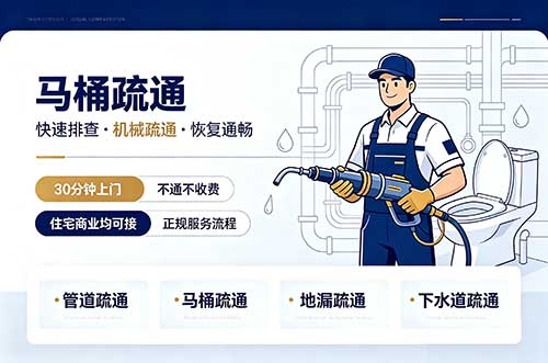郑州马桶疏通