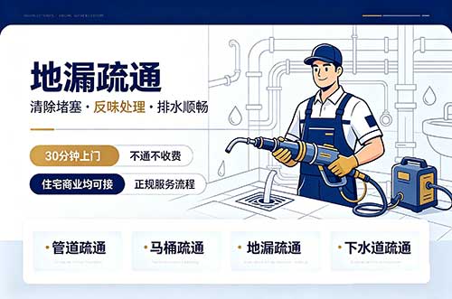 郑州地漏疏通